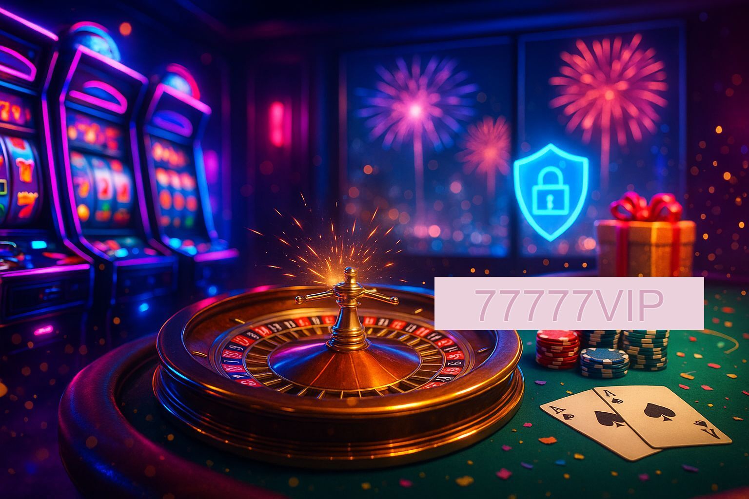 Jogos emocionantes no 77777VIP