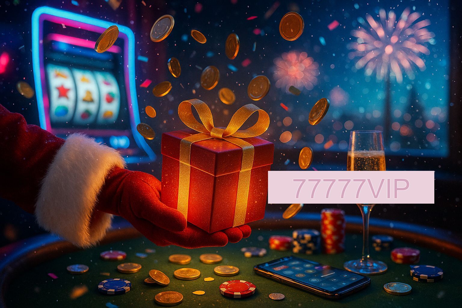 Promoções de Ano Novo no 77777VIP